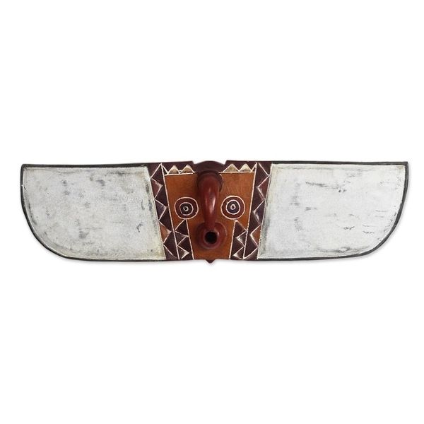 Alternate image for African Wood Mask Bwa Butterfly Spirit