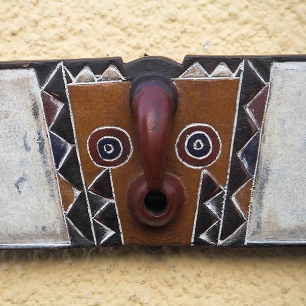 Alternate image for African Wood Mask Bwa Butterfly Spirit