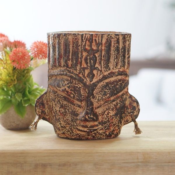 Alternate image for Ceramic vase Gecko Spirit