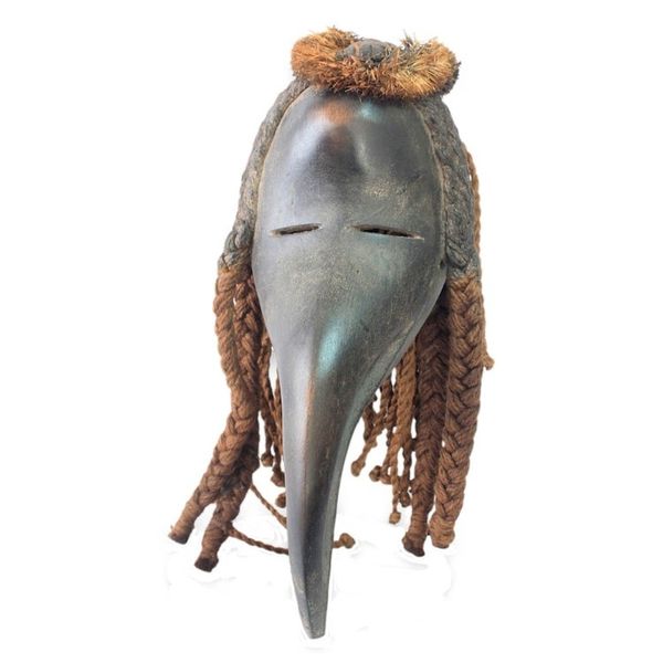 Alternate image for Handcrafted African Mask from the Dan Tribe of Liberia Dan Spirit of Darkness