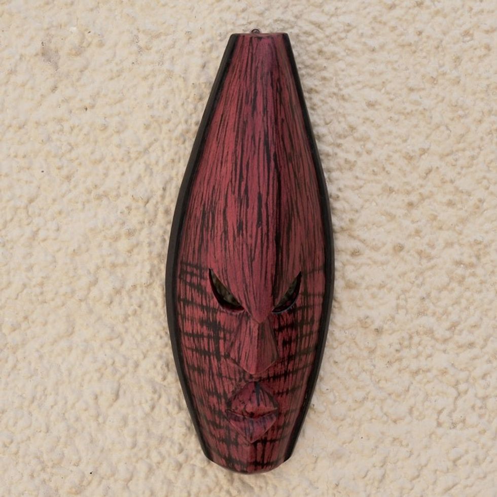 Akan wood mask 'Blessings'