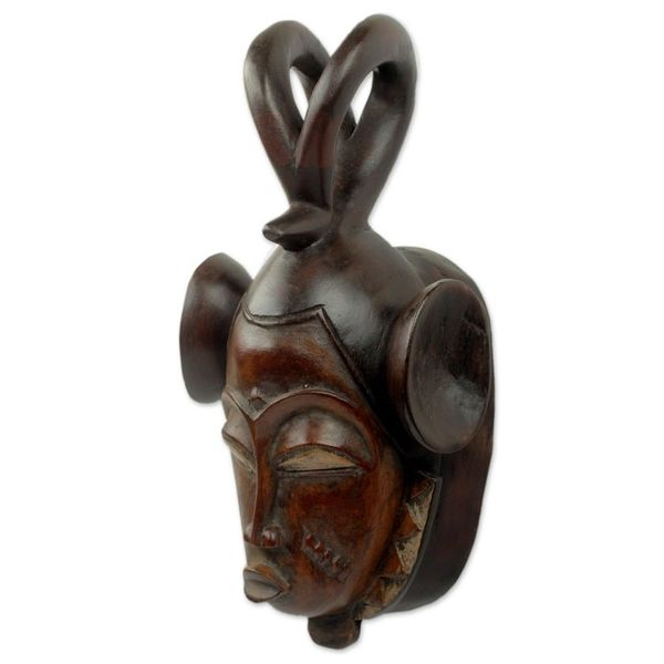 Alternate image for Ivoirian wood mask Scorpion Vigil