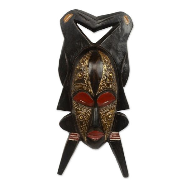 Alternate image for Authentic African Masks Pair Gods Gift of Twins