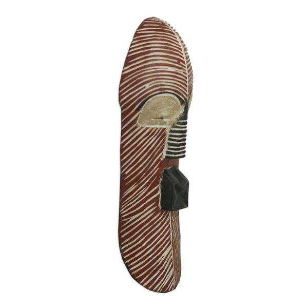 Alternate image for Hand Made Congolese Wood Mask Songe Marriage