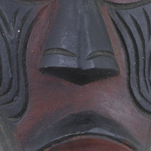 Alternate image for Unique African Wood Mask Akan Muse