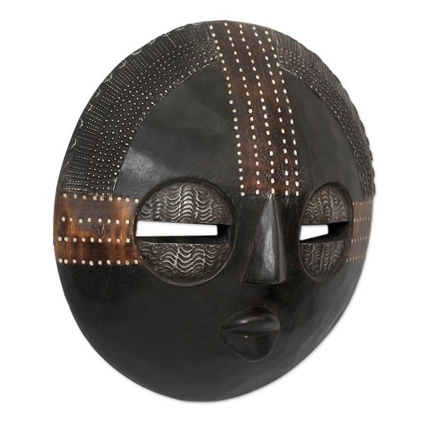 Alternate image for African wood mask Kokobene Luck