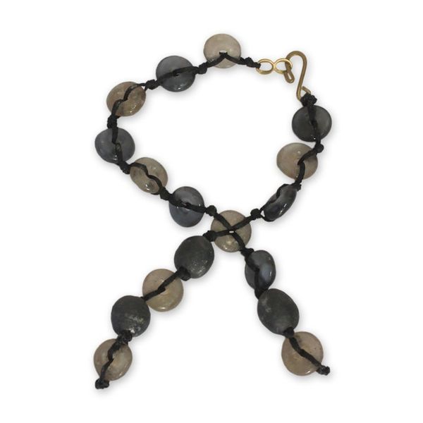 Alternate image for Recycled bead bracelet Pretty Taupe