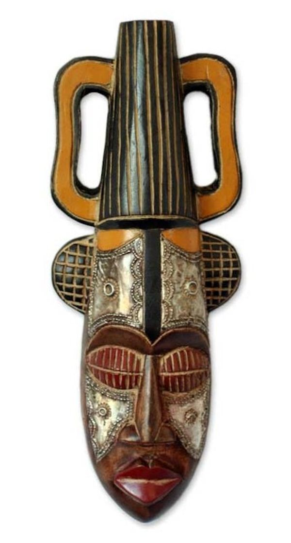 Alternate image for Nigerian Wood Mask Kings Companion