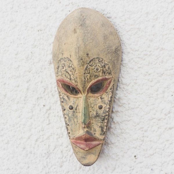 Alternate image for Hausa Wood Mask Forgive Me