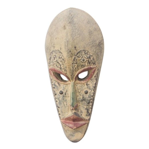 Alternate image for Hausa Wood Mask Forgive Me