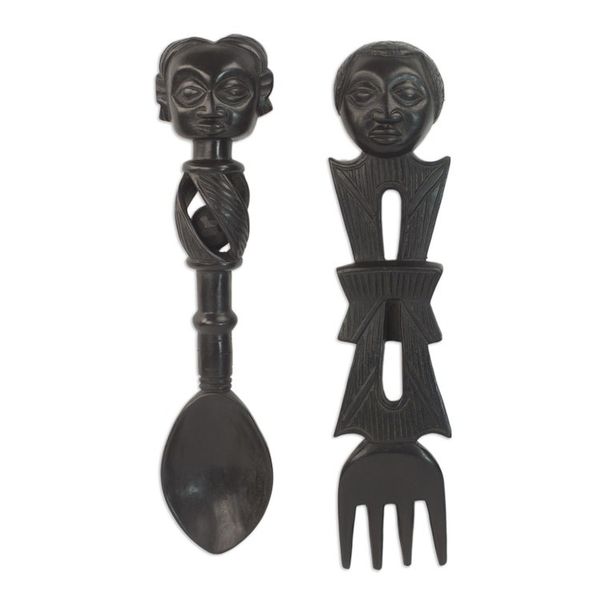Alternate image for Wood wall adornments Lucky Twins
