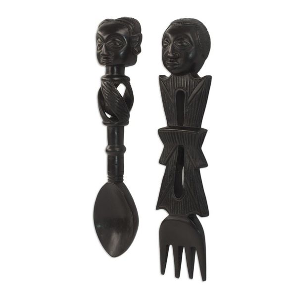 Alternate image for Wood wall adornments Lucky Twins
