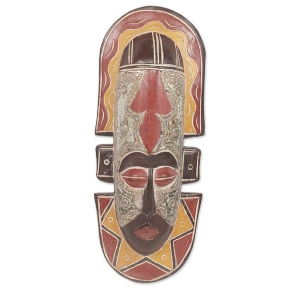 Alternate image for Handcrafted African Mask to Catch More Fish Ga Fisherman