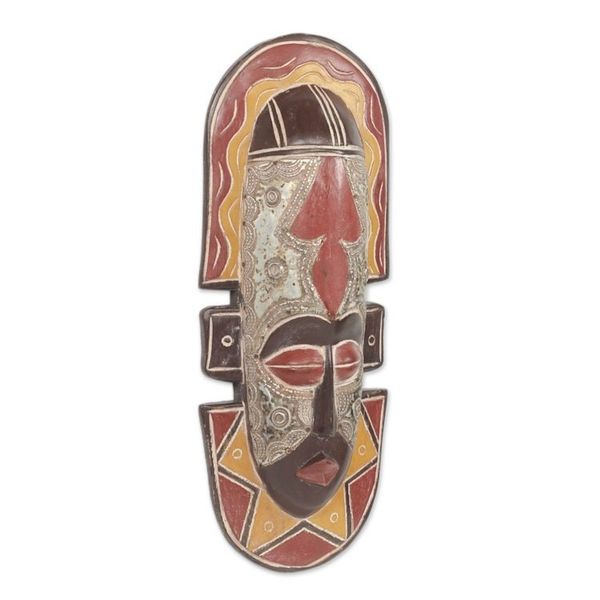 Alternate image for Handcrafted African Mask to Catch More Fish Ga Fisherman