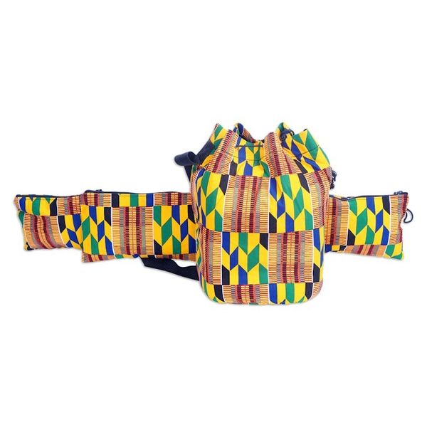 Alternate image for Kente tote bag and accessory cases Fatia