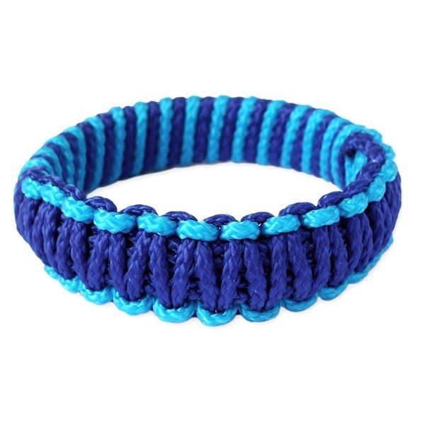 Alternate image for Bangle bracelet Queen Amina in Blue Parallel