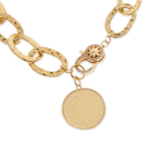 Alternate image for 24k Gold-Plated Cubic Zirconia Taurus Pendant Necklace Taurus Born