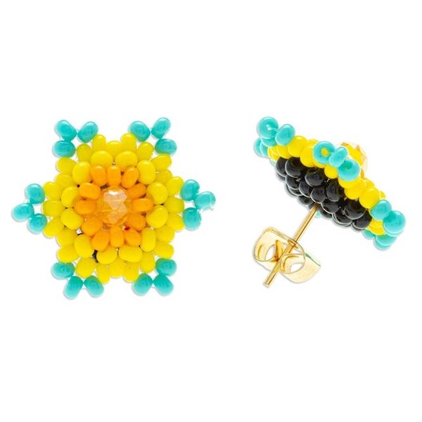 Alternate image for Handmade Crystal and Glass Beaded Jewelry Curated Gift Set Arcadian Flowers
