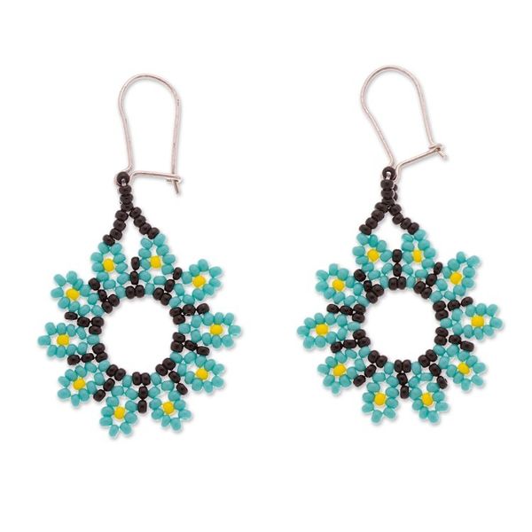 Alternate image for Handmade Crystal and Glass Beaded Jewelry Curated Gift Set Arcadian Flowers