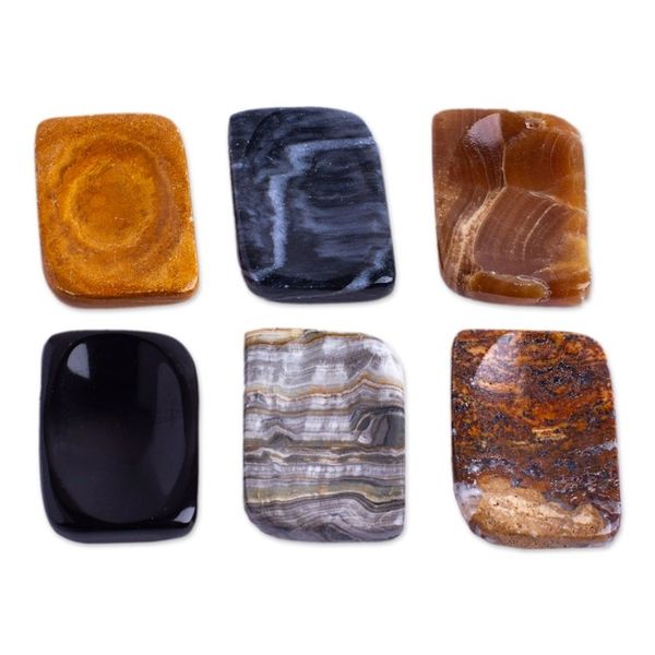 Alternate image for Handcrafted Stone Amulets from Mexico Pair Ability Amulet