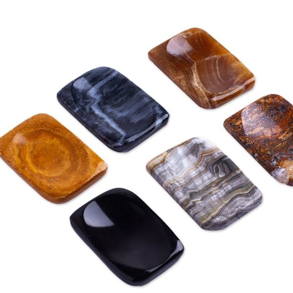 Alternate image for Handcrafted Stone Amulets from Mexico Pair Ability Amulet