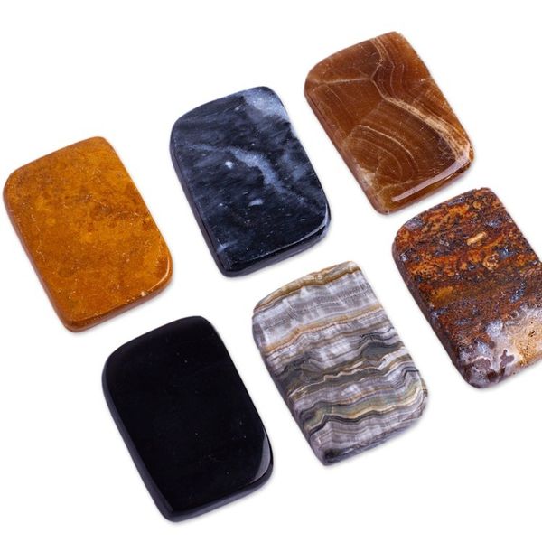 Alternate image for Handcrafted Stone Amulets from Mexico Pair Ability Amulet
