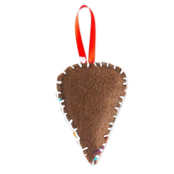 Alternate image for Colorful Spinning Top Ornament Handcrafted in Mexico Spinning Colors