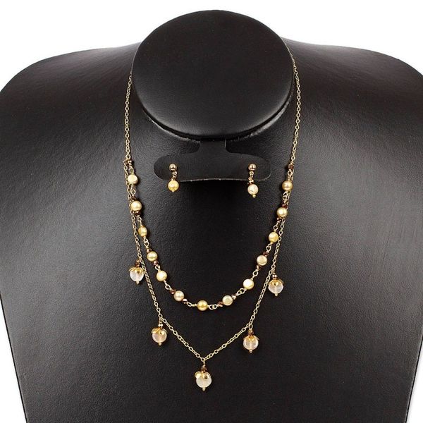 Alternate image for 14k Gold-Plated Multi-Gemstone Jewelry Set from Mexico Harmonious Empire