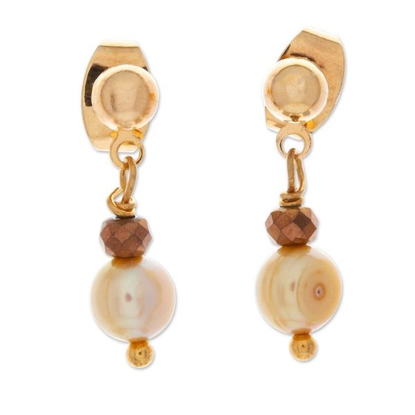 Alternate image for 14k Gold-Plated Multi-Gemstone Jewelry Set from Mexico Harmonious Empire
