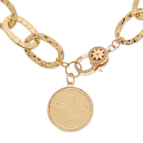 Alternate image for 24k Gold-Plated Cubic Zirconia Scorpio Pendant Necklace Scorpio Born