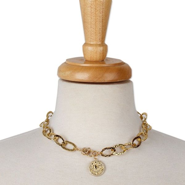 Alternate image for 24k Gold-Plated Cubic Zirconia Scorpio Pendant Necklace Scorpio Born