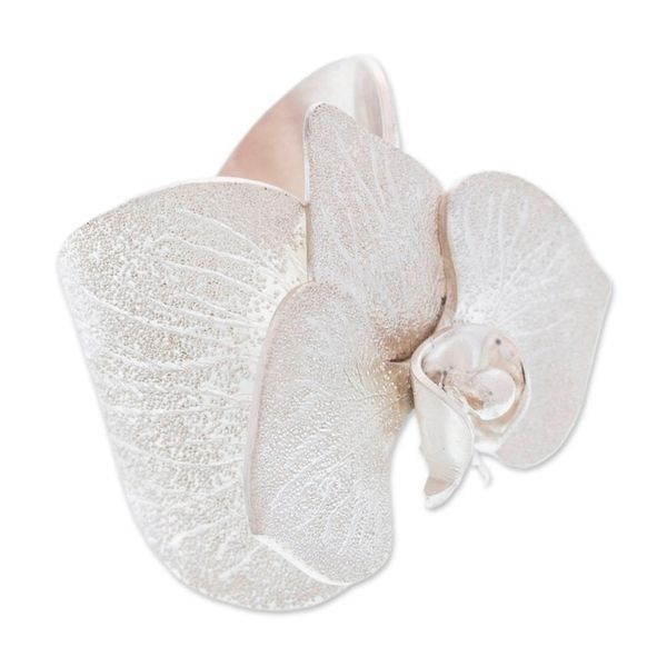 Alternate image for Butterfly Orchid Wrap Ring in a Combination Finish Butterfly Orchid