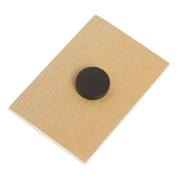 Alternate image for Mexican Wood Magnet with Musical-Themed Decoupage Colorful Musician