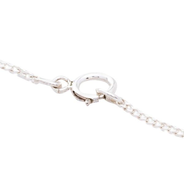 Alternate image for Geometric Sterling Silver Pendant Necklace Square Off