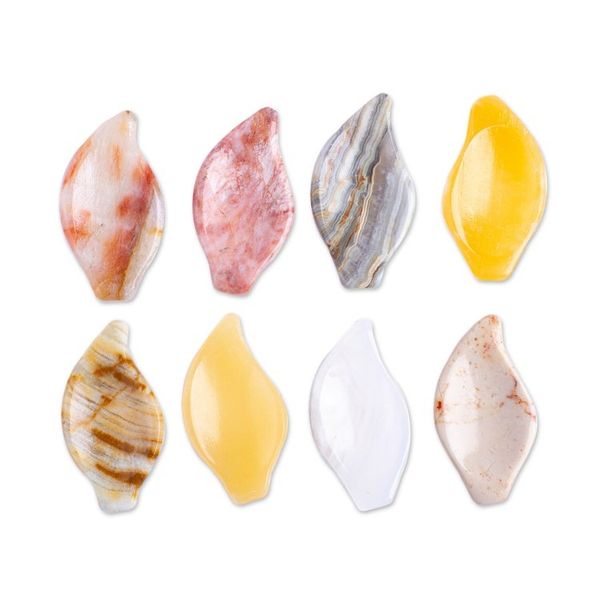 Alternate image for Set of 2 Reclaimed Marble Stress-Relieving Stones Dream Arrows