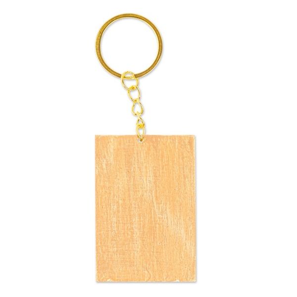 Alternate image for Decoupage Wooden Keychain With Mexican Loteria Game Motif The Scorpion