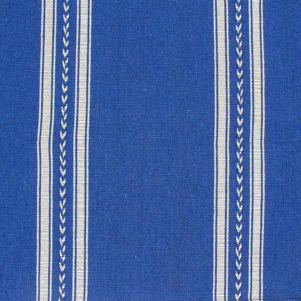 Alternate image for Blue White Hand-Woven Zapotec Cotton Placemat from Mexico Magical Blue