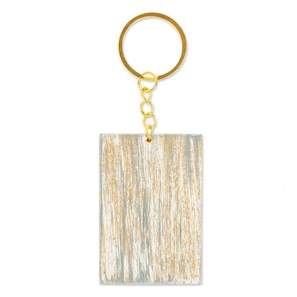 Alternate image for Decoupage Wooden Keychain With Mexican Loteria Motif The Globe