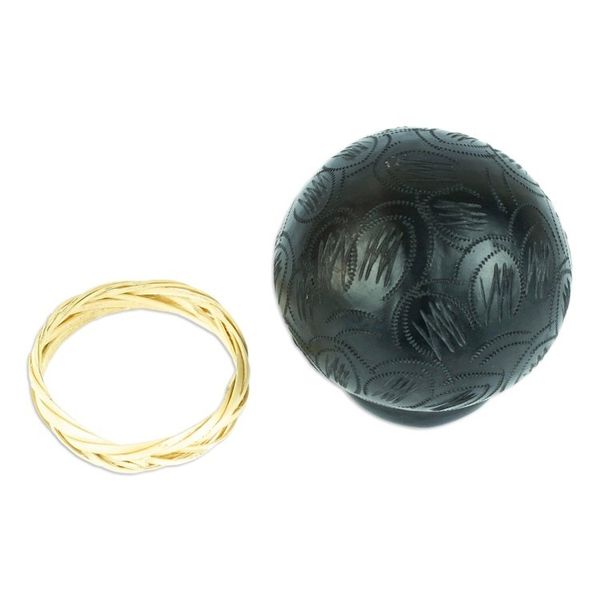 Alternate image for Barro Negro Black Ceramic Decorative Mini Vase Delightful Black