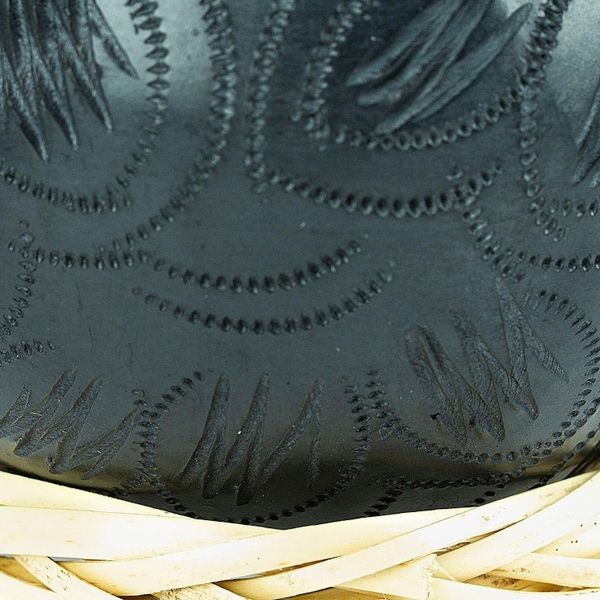 Alternate image for Barro Negro Black Ceramic Decorative Mini Vase Delightful Black