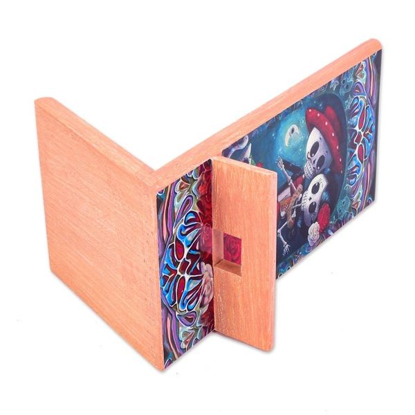 Alternate image for Day of the Dead Themed Phone Stand Catrina Romance