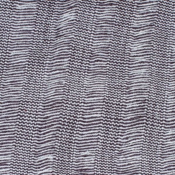 Alternate image for Grey Cotton Scarf with Braided Fringes Handloomed in Mexico Grey Catwalks