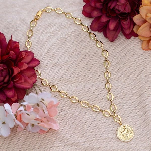 Alternate image for 24k Gold-Plated Cubic Zirconia Aries Pendant Necklace Aries Born