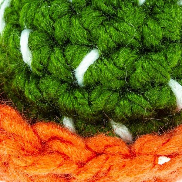 Alternate image for Cactus Crocheted Charm for Handbags Handmade in Mexico Cute Cactus