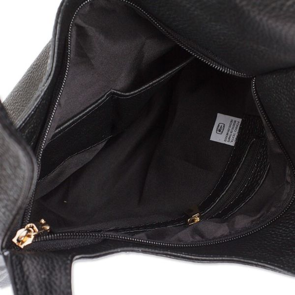 Alternate image for Embroidered Hummingbird Black Leather Handle Handbag Hummingbird Garden