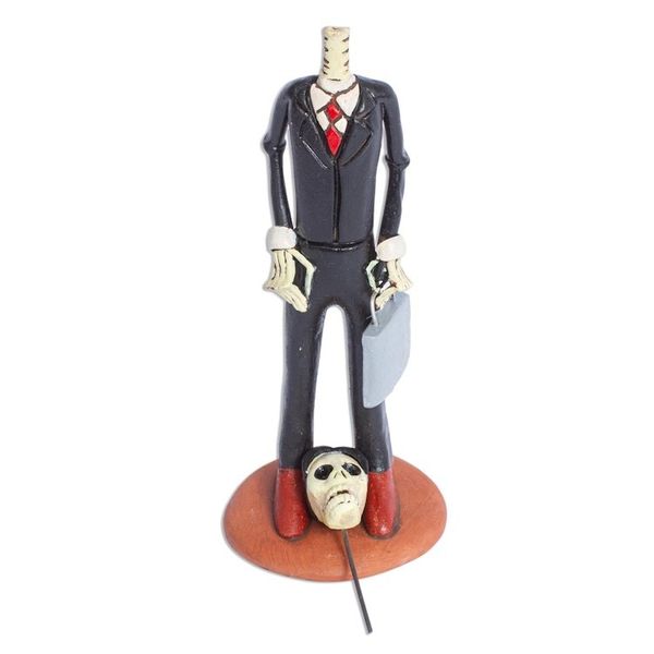 Alternate image for Hand Crafted CEO Skeleton Sculpture CEO Catrin