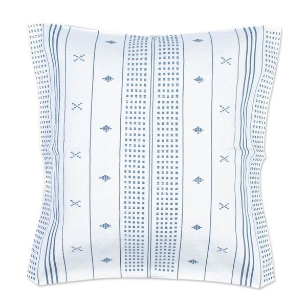Alternate image for Smoky Grey on White Cushion Cover from Chiapas Smoky Cloud