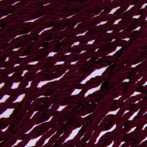 Alternate image for Tasseled Cotton Rope Mayan Hammock Swing in Wine from Mexico Ocean Seat in Bordeaux