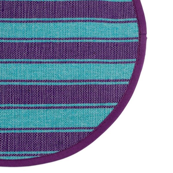 Alternate image for Backstrap Handwoven Mint and Blue Cotton Tortilla Warmer Cool Harmony