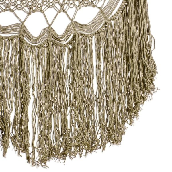 Alternate image for Grey Cotton Hammock Swing Chair from Mexico Single Grey Cascade